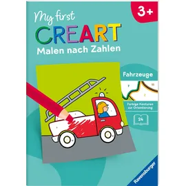 Ravensburger My first CreArt Malen nach Zahlen 24 St. Fahrzeuge