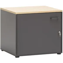 Schildmeyer Mehrzweckschrank Solea 67,1 x 60 x 60 cm Anthrazit/Grau