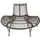 Decoratie Baumbank 133,8 cm Braun