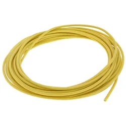 Elektrokabel 0,5mm2 - 5m - gelb