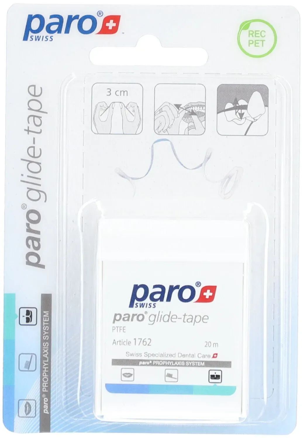 Paro Glide-Tape Zahnseide Ptfe 20 Meter