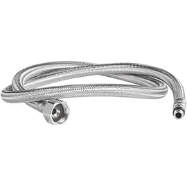 Beliani Freistehende Badewannenarmatur TUGELA Weiß / silber