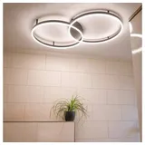 s.luce Ring LED Deckenleuchte 2-flammig