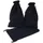 Frau WUNDERVoll® 12 Geschenksäckchen schwarz 20 x 12 cm Baumwolle Adventskalender Säckchen Stoffbeutel zum Basteln und befüllen Gastgeschenk Hochzeit