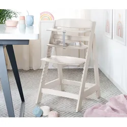 roba Babyhochstuhl »Sit Up Flex« - 44,5x54x80cm - grau - Holz / Holz