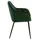 Actona 2er-Set Actona Stuhl Brooke Stoff Grün Dunkelgrün