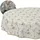 ANRO Tischdecke abwaschbar Alisa Rund 140 cm Blau