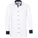 Eterna MODERN FIT Hemd in weiß unifarben, weiß, 41