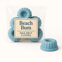 Duftmelt Beach Bum - Traumhafter Sommerduft | 5er Set - Duftwachs | Duftkerzen