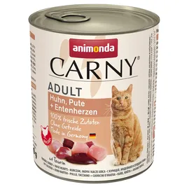 Animonda Carny Adult Huhn, Pute & Entenherzen 12 x 800 g