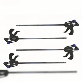 Vago-Tools 4x Schnellspannzwinge 150 mm Einhandzwinge