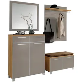 Möbel Kraft Dielenschrank Duna 71x37x193 beige