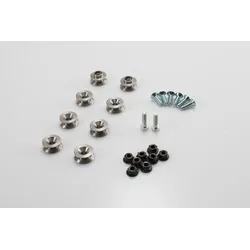 SW-Motech Adapterkit für PRO Seitenträger - Für AERO ABS Seitenkoffer. Montage von 2 Koffern.