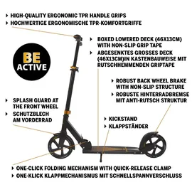 Donic Schildkröt Street Master 2.0 Matt Black/Gold