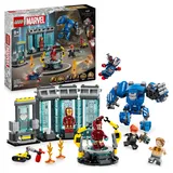 LEGO LEGO® Marvel Super Heroes 76315 Iron Mans Labor: Halle der Rüstungen