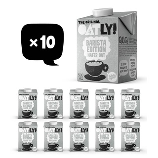 Oatly Haferdrink Barista Edition 500ml X 10 (Die Verpackung kann variieren)