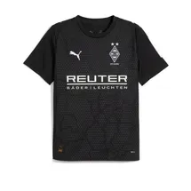 Puma Borussia Mönchengladbach Trikot 3rd 2025/2026 Kids schwarz, 128 Kinder