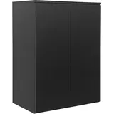 INOSIGN Aktenschrank »Jarvie«, Mehrzweckschrank, Push-to-open, 2 Fächer, 60x80 cm, schwarz