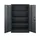 Jan Nowak KEVIN Aktenschrank 90 x 60 x 140 cm Anthrazit