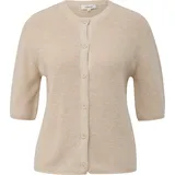 s.Oliver Halbarm-Strickjacke Beige 4XL