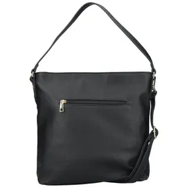 Rieker Damen H1514 Hobo Bag, Schwarz