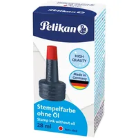 Pelikan Stempelfarbe Blau/Rot 28 ml