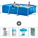 Rechteckiger Frame Pool - 300x200x75 Cm - 5-teilig  Scb120