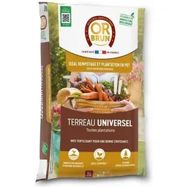 or-brun Blumenerde 35 l