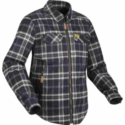 Segura Traffic Lumberjack Holzfällerhemd weiß marine Gr. XXL
