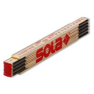 Sola Holz-Gliedermaßstab 10-teilig 2 m