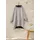 s.Oliver Lounge Hoodie Decke mit Ärmeln 100 x 100 cm Grau