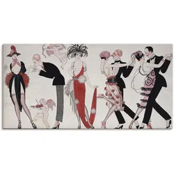 Wandbild ARTLAND "Tango.", bunt, B:150cm H:75cm, Canvas, Leinwand, Bilder, als Leinwandbild, Poster in verschied. Größen