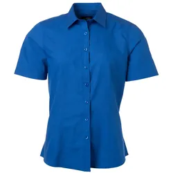 Damen Kurzarm Bluse "JN679" - XL - royal