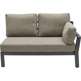 LC Garden Avena Speiseloungeset 3-tlg. Anthrazit/Braun