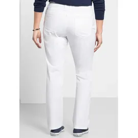 sheego Stretch-Hose in weiß | Gr.: 27