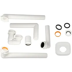 Ideal Standard Raumsparsiphon für Waschtischunterschränke EE23033967, Montagezubehör,