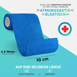 Health Press Selbstklebender Verband 4 St