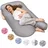 Smoothy Stillkissen 120 cm Grau