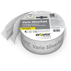 Isover Vario SilverFast 25 m x 60 mm für Verklebungen im Außenbereich