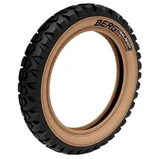 BERG Reifen »Trail« für Biky Laufrad, 12.5x2.25-8, All Terrain, schwarz/orange/beige