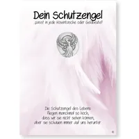 Jojo "dein Engel" Münze auf Geschenkkarte