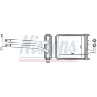 Nissens Wärmetauscher Innenraumheizung 77540