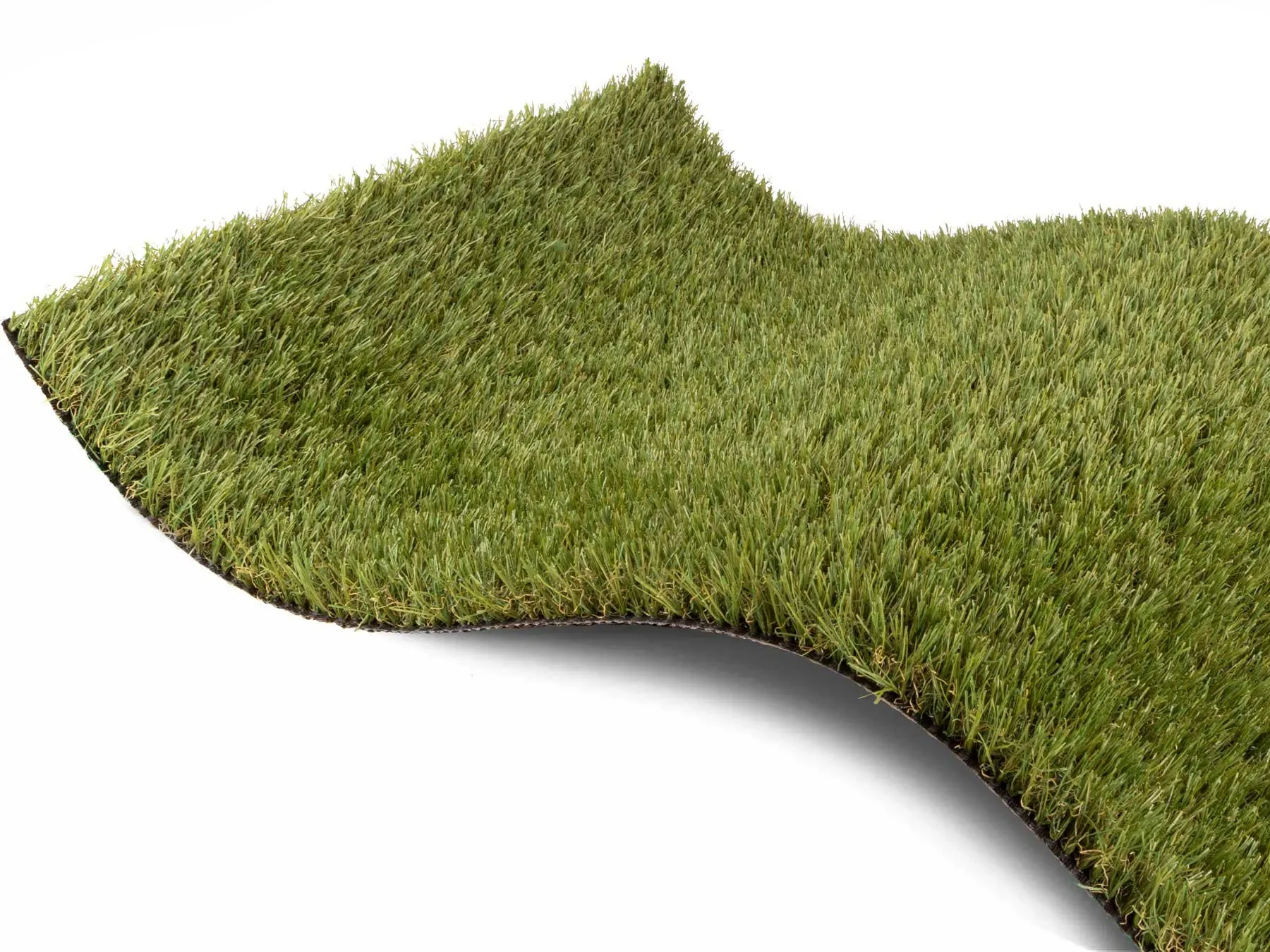 Primaflor-Ideen in Textil Kunstrasen »Kunstrasen KORSIKA« rechteckig 32 mm Höhe natürliche Optik, mit Drainagefunktion, für Balkon, Terrasse & Garten Primaflor-Ideen in Textil grün B : 200 cm   1 Stk.