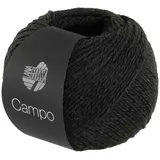 Lana Grossa Campo Häkelwolle, 165 m schwarz