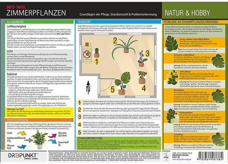 Zimmerpflanzen - Schulze Media GmbH  Poster