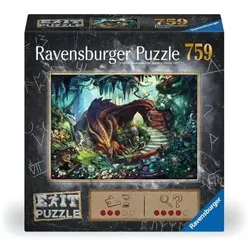 Ravensburger Puzzle - In der Drachenhöhle, 759 Teile