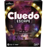 Cluedo Escape: Der Club der Illusionisten, Escaperom- und Detektiv-Brettspiel - Niederländische Version