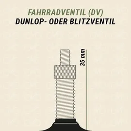 Prophete Schlauch 12 Zoll Dunlopventil