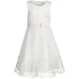 happy girls Kleid mit Zierschleife, Offwhite, 122