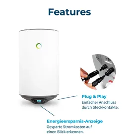 fothermo Photovoltaischer Wasser-Boiler 80 Liter